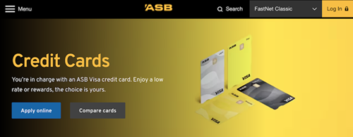 ASBのクレジットカード